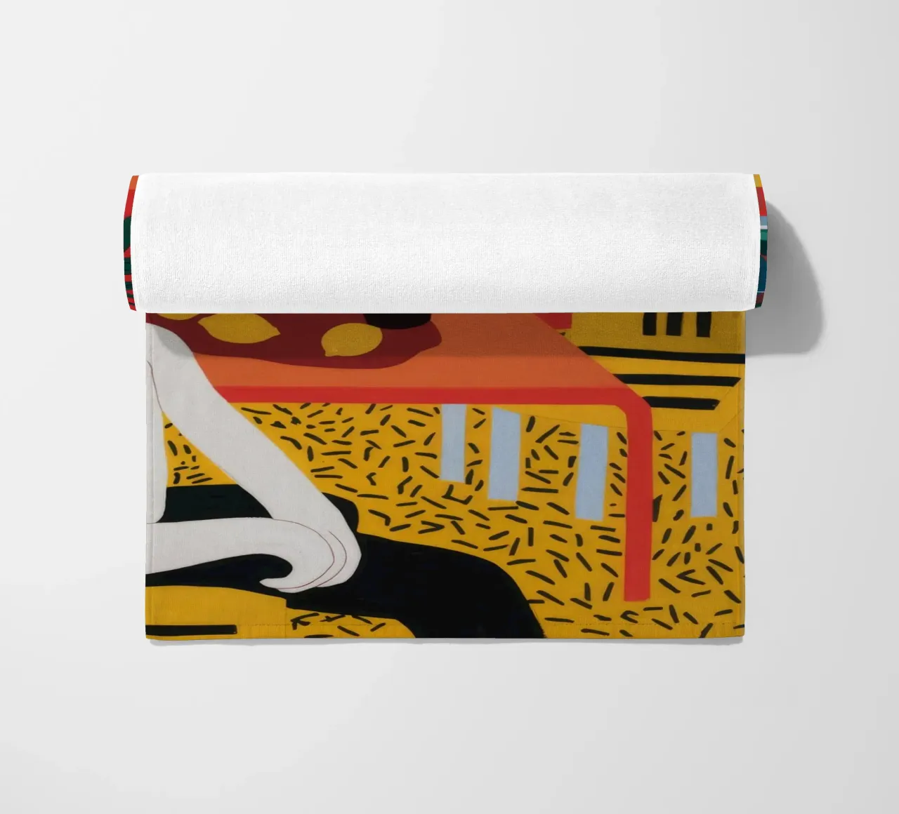 Luipaardprint overpeinzing strandhanddoek van Tiga Bersama