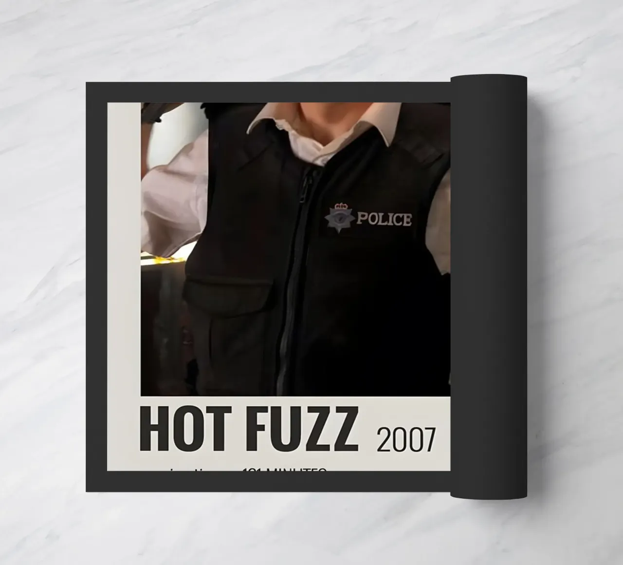 HOT FUZZ 2007 zerbino da MVFminimalist