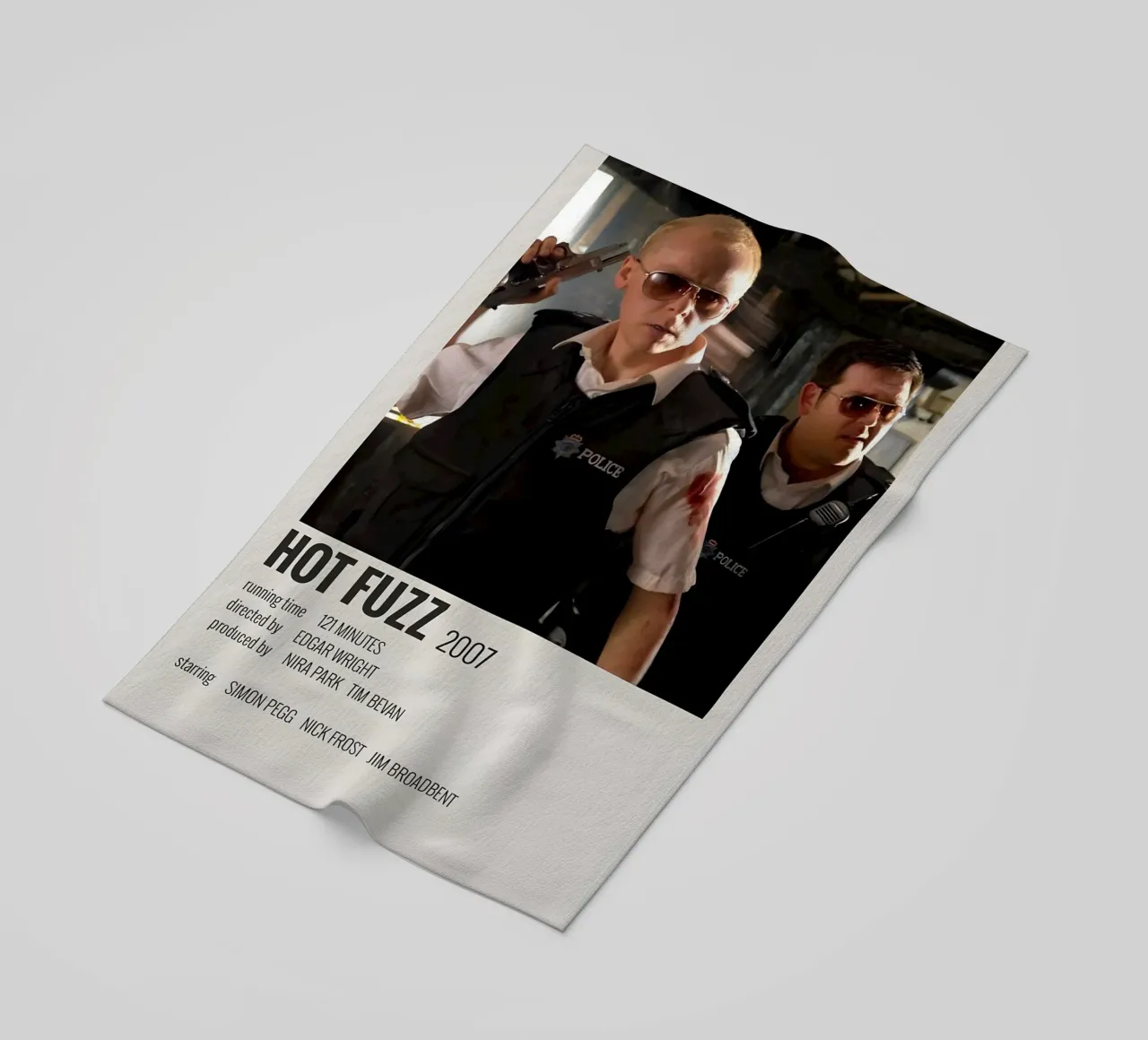 HOT FUZZ 2007 telo mare da MVFminimalist