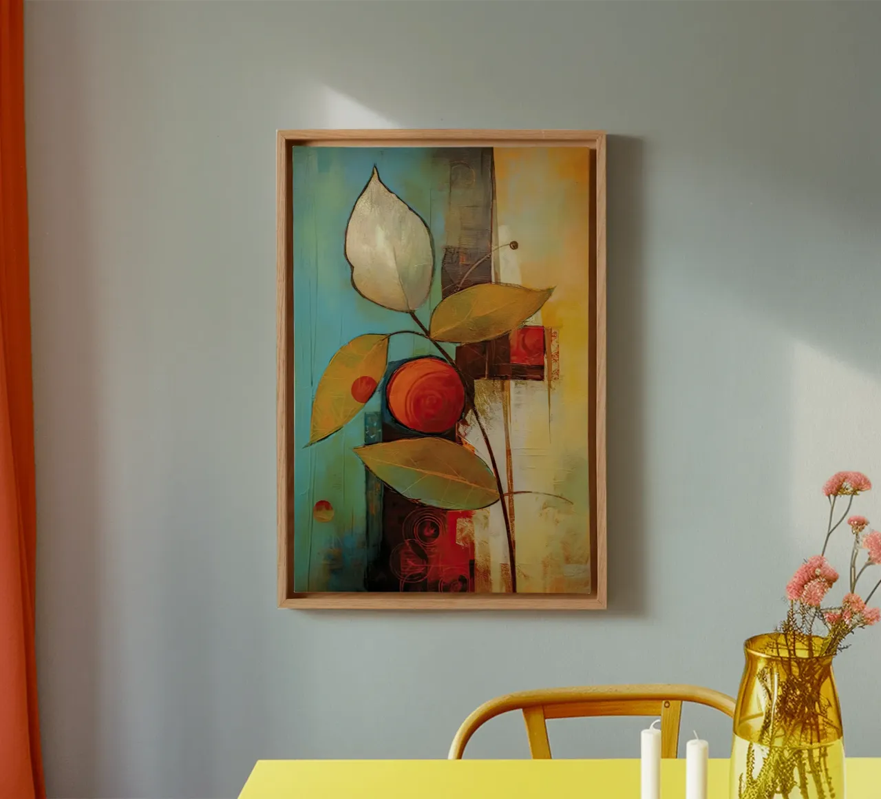 Wall-art by Imagine canvas with Floater frame by Imagine