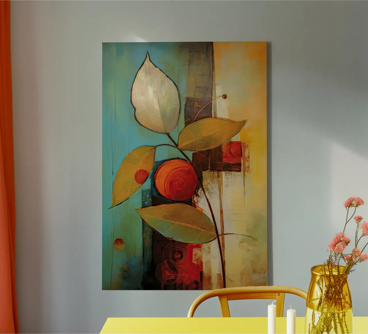 Wall-art by Imagine canvas with Floater frame by Imagine