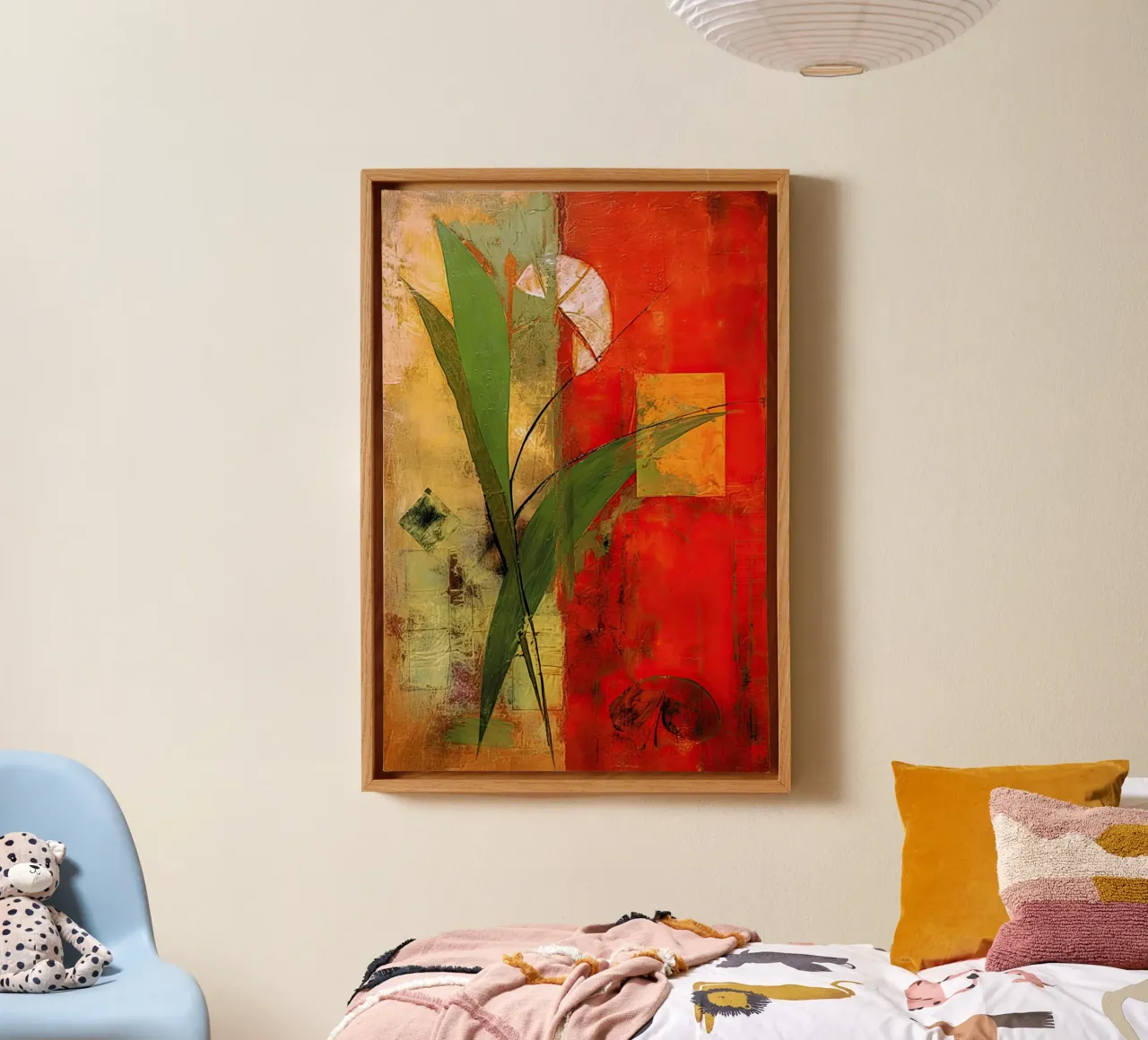 Wall-art by Imagine canvas with Floater frame by Imagine
