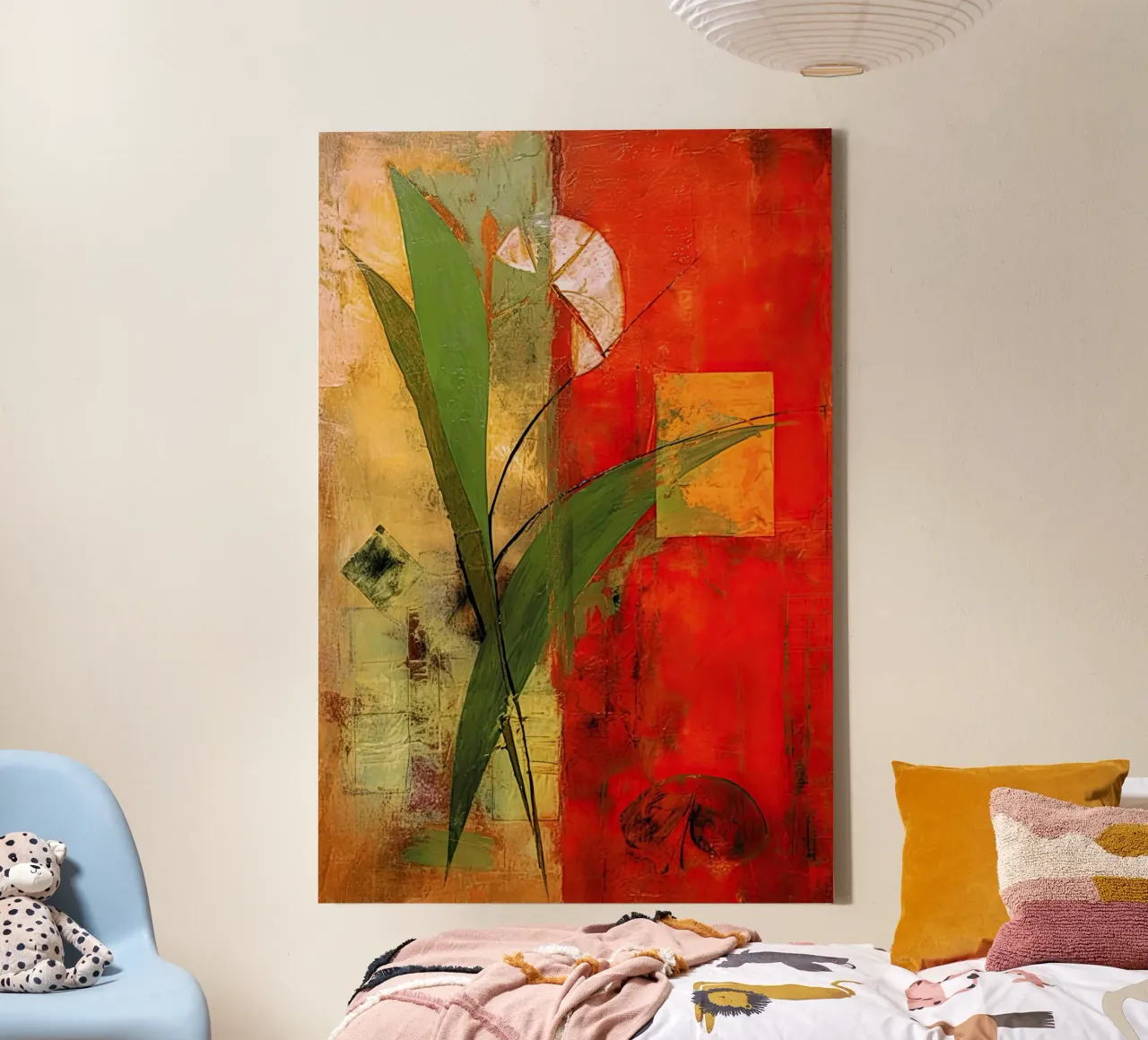 Wall-art by Imagine canvas with Floater frame by Imagine