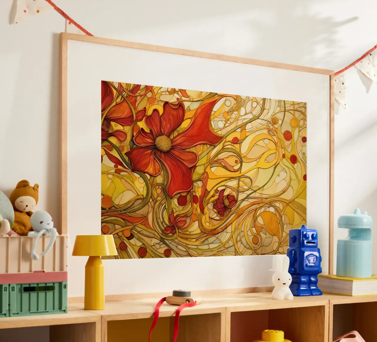 Arte da parete di Imagine poster con telaio in plastica da Imagine