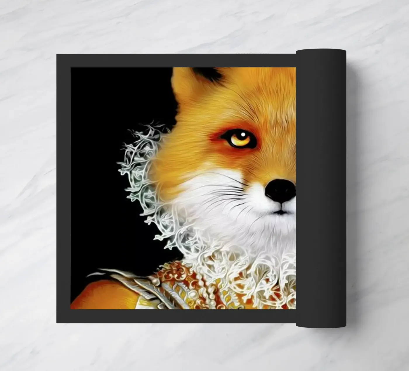 Foxy doormat by Tein Lucasson