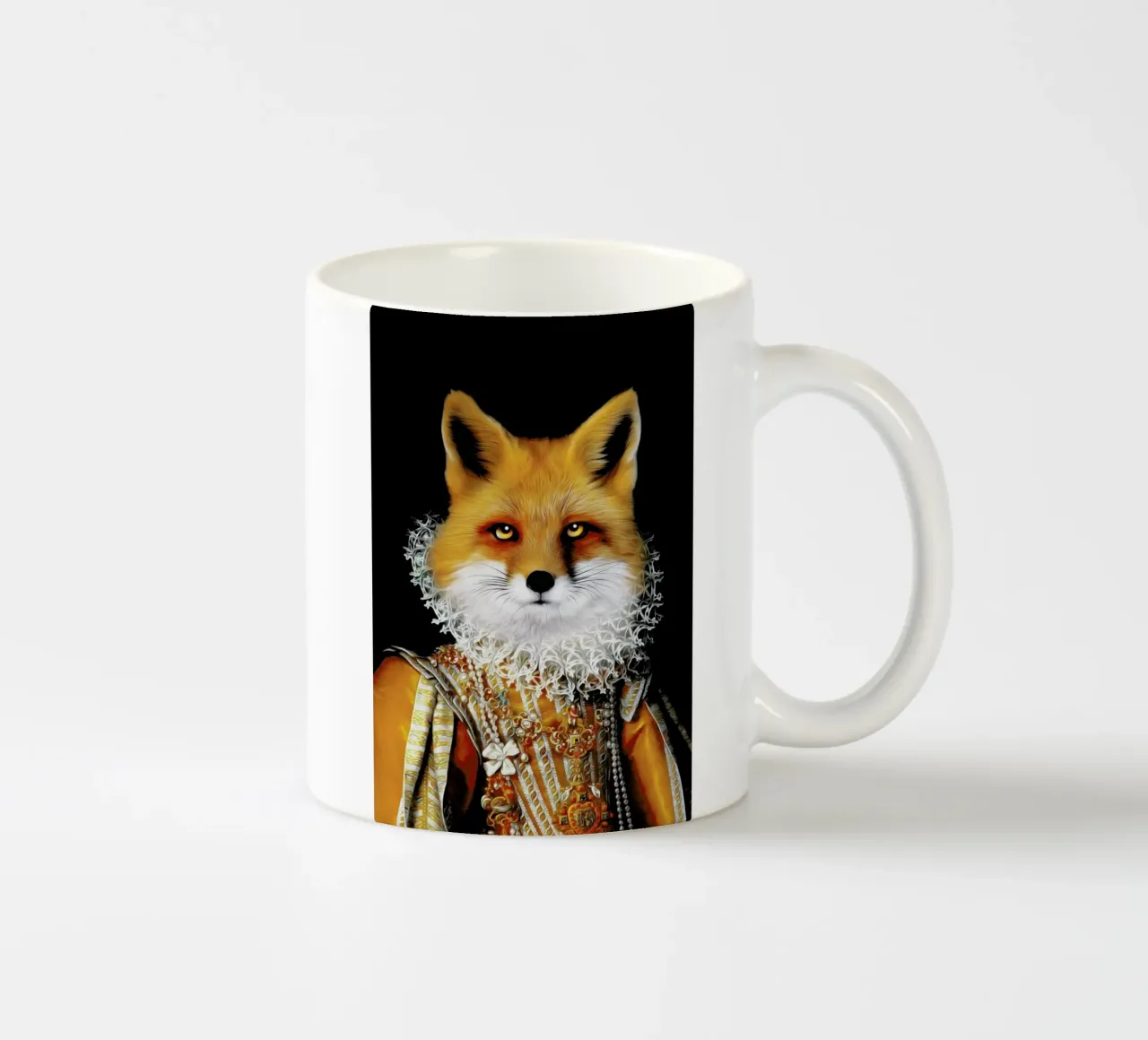 Foxy tazza in ceramica da Tein Lucasson