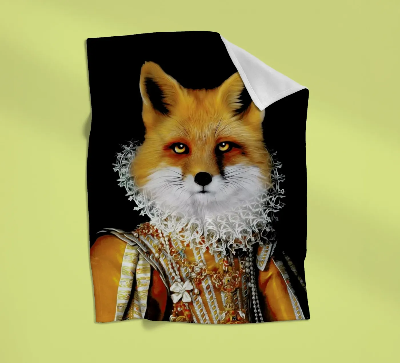Foxy Fleecedecke von Tein Lucasson