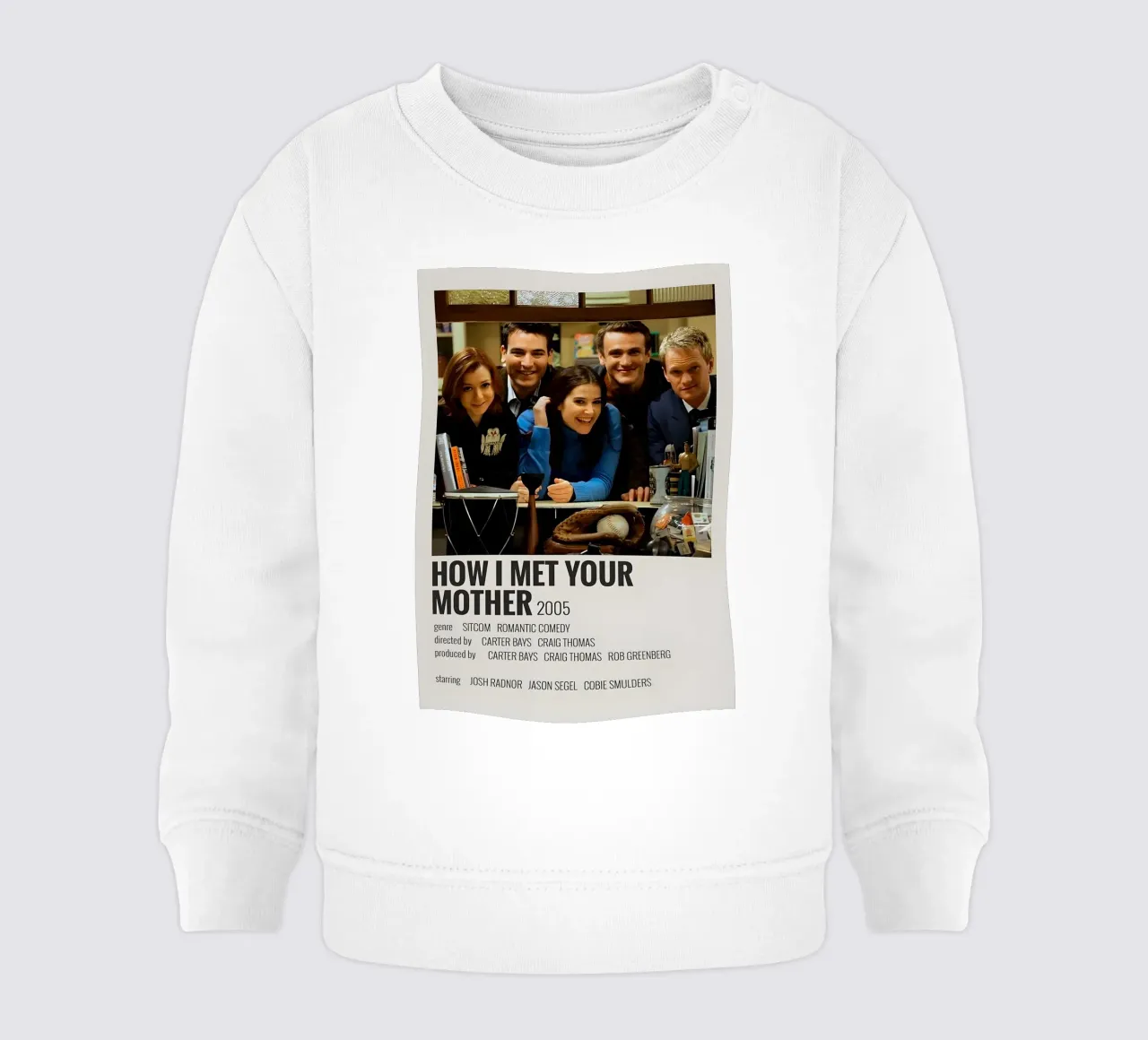 HOW I MET YOUR MOTHER 2005 felpa neonato da MVFminimalist