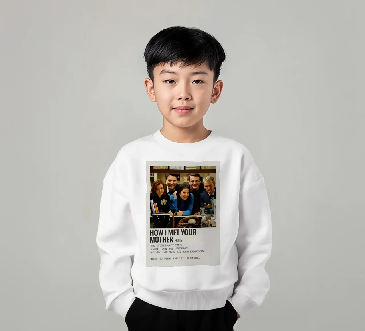 HOW I MET YOUR MOTHER 2005 felpa bambino da MVFminimalist