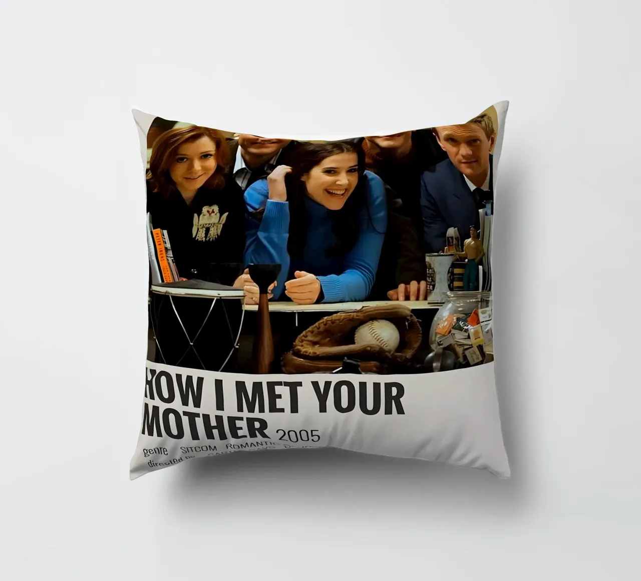 HOW I MET YOUR MOTHER 2005 cuscino da MVFminimalist