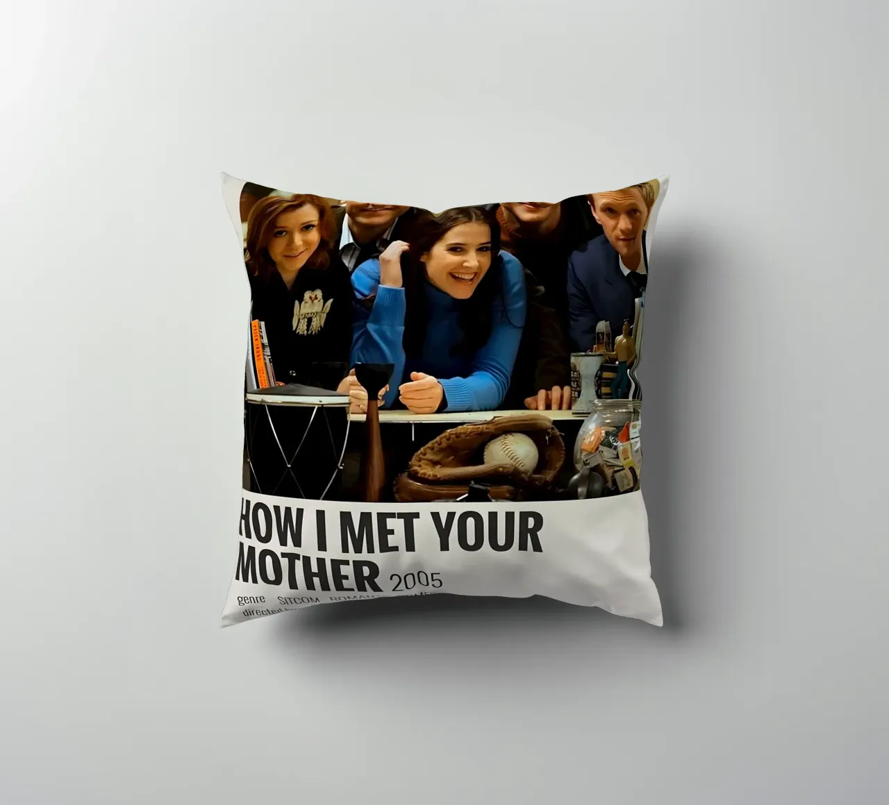 HOW I MET YOUR MOTHER 2005 cuscino da MVFminimalist