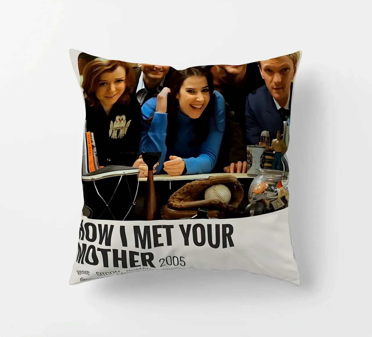 HOW I MET YOUR MOTHER 2005 cuscino da MVFminimalist