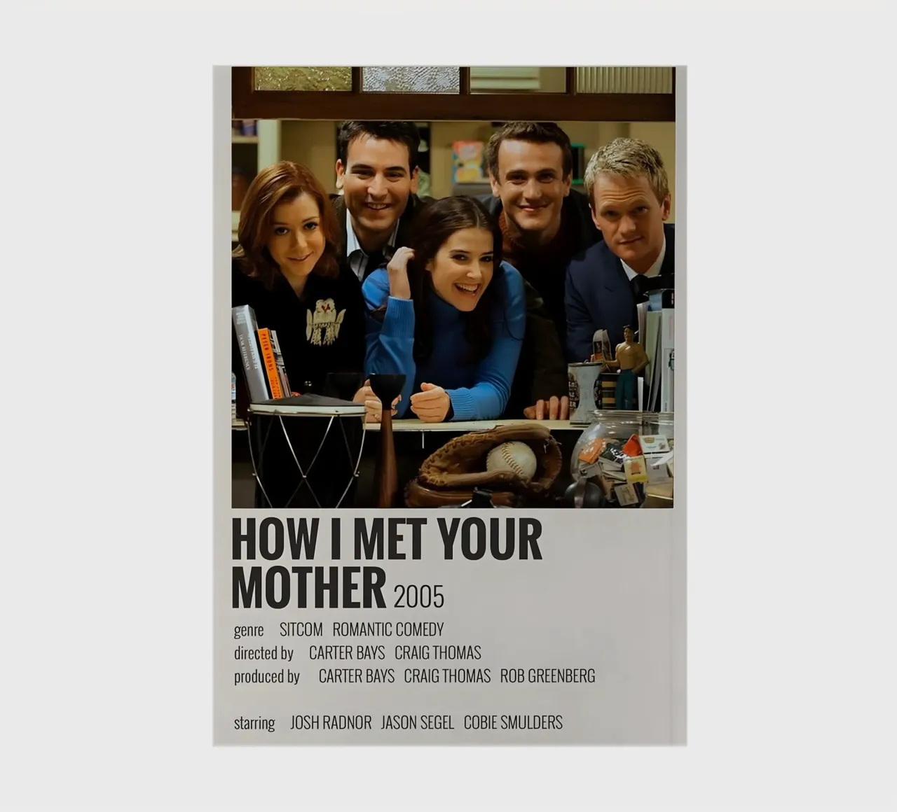 HOW I MET YOUR MOTHER 2005 notebook by MVFminimalist