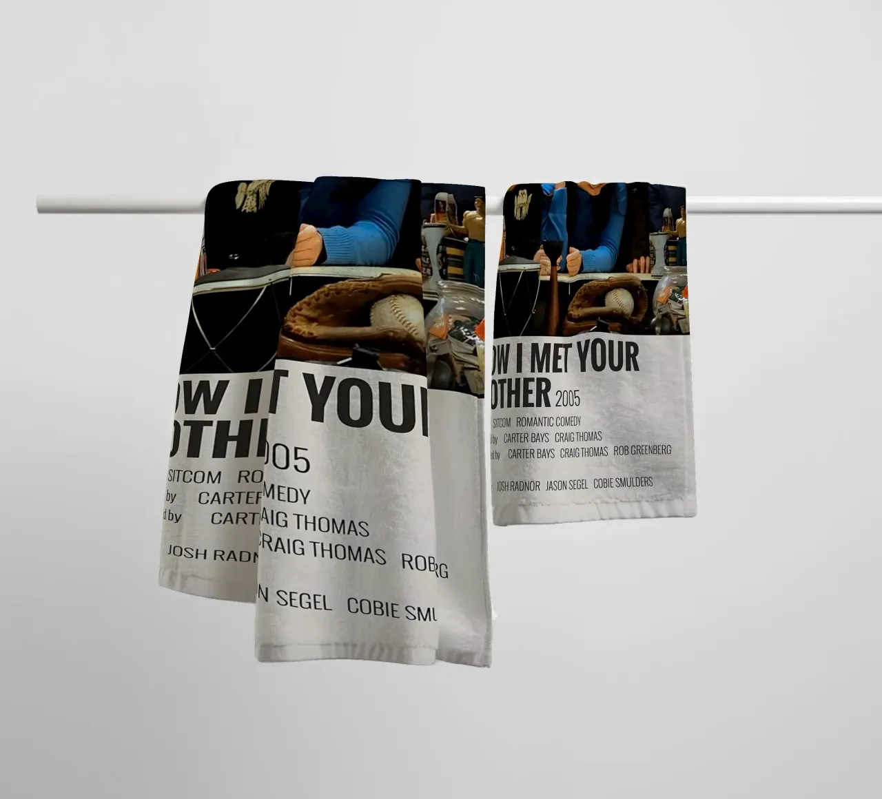 HOW I MET YOUR MOTHER 2005 asciugamano da bagno da MVFminimalist
