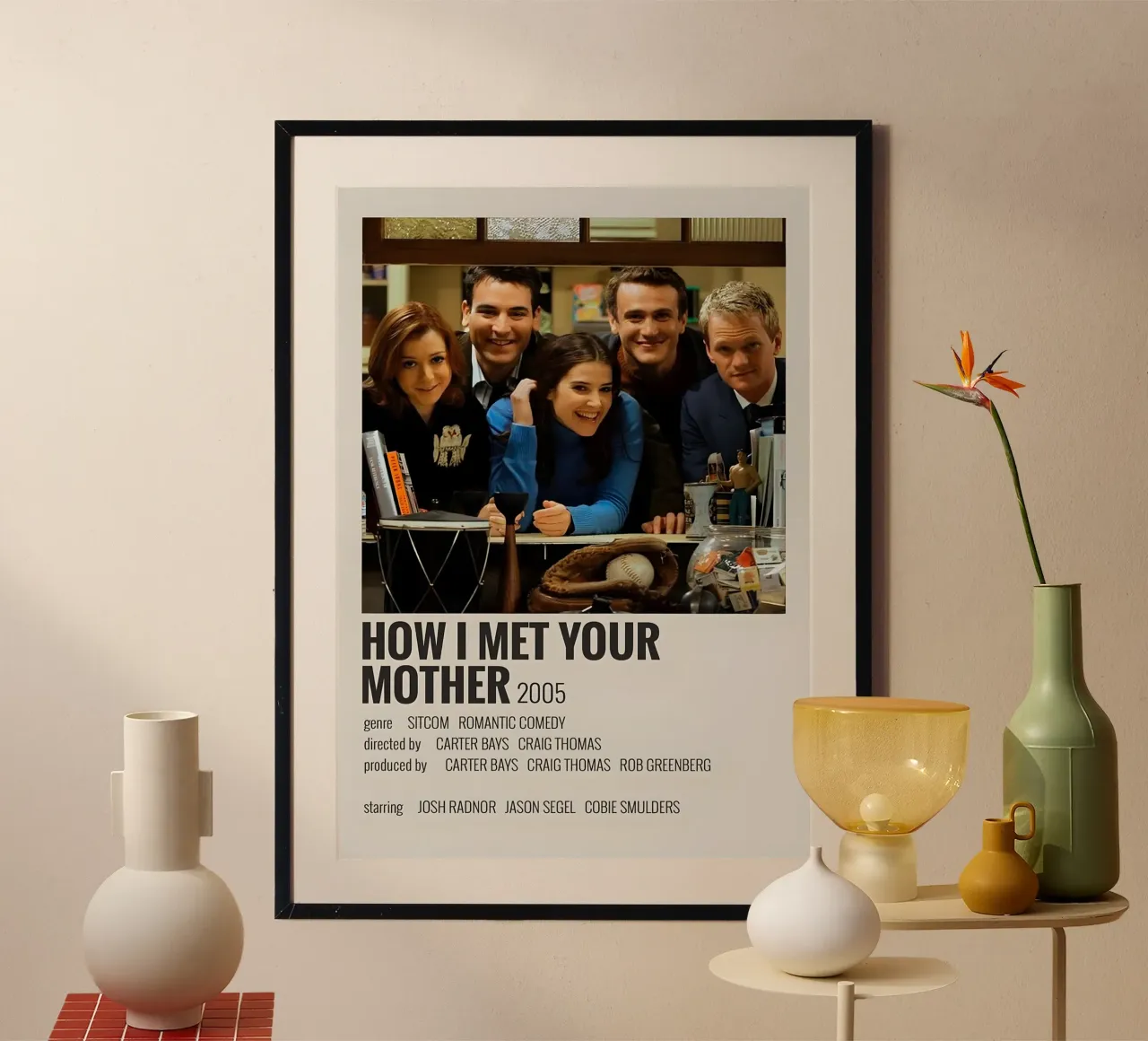 HOW I MET YOUR MOTHER 2005 carta hahnemühle da MVFminimalist