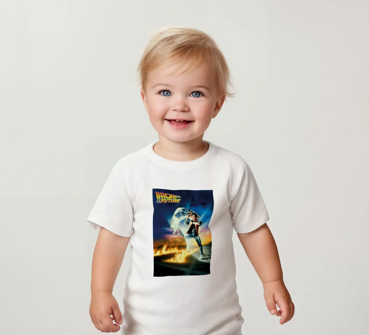 Best Vintage Movies Back To The Future baby t-shirt by yurdom