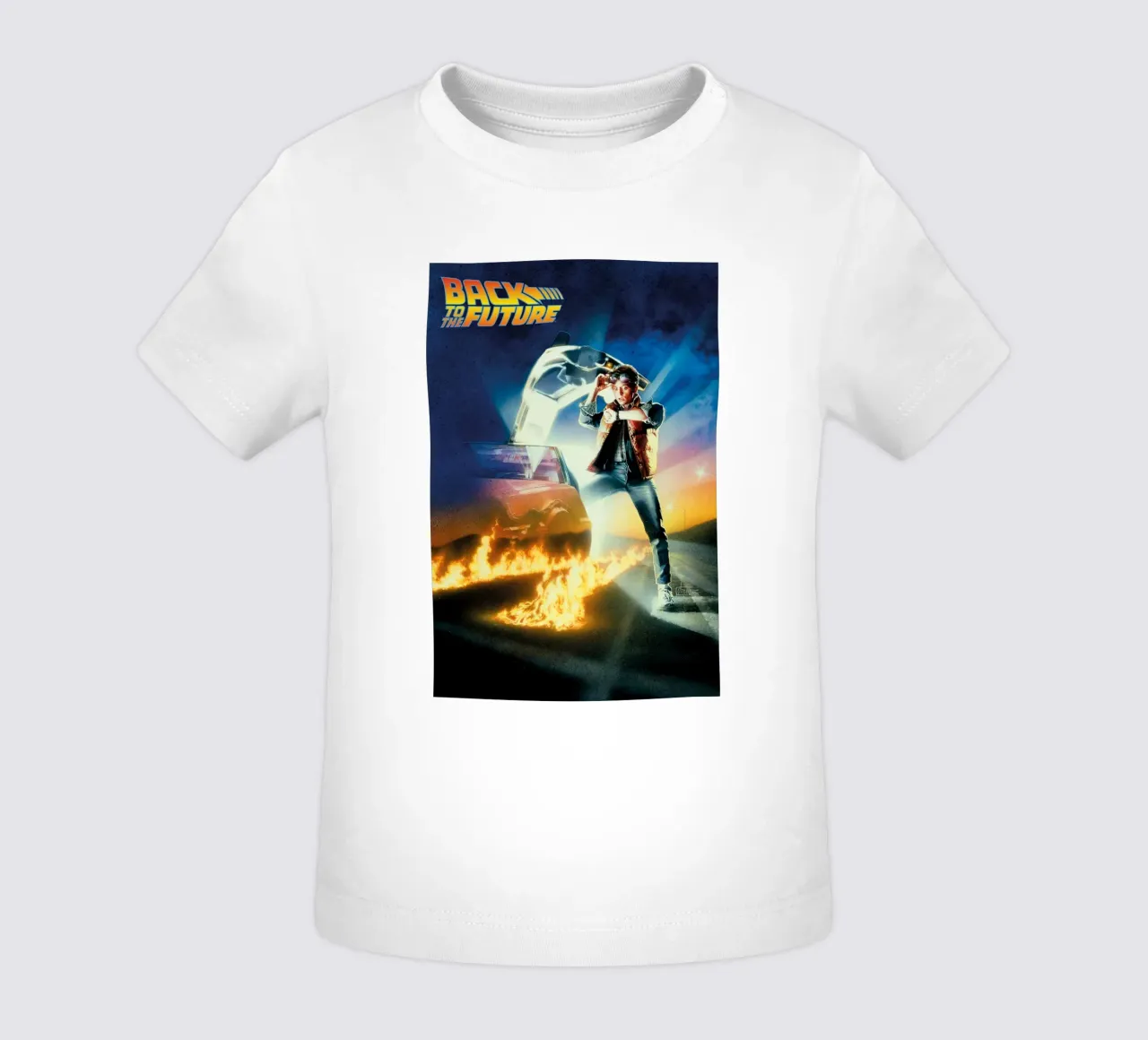 Best Vintage Movies Back To The Future baby t-shirt by yurdom