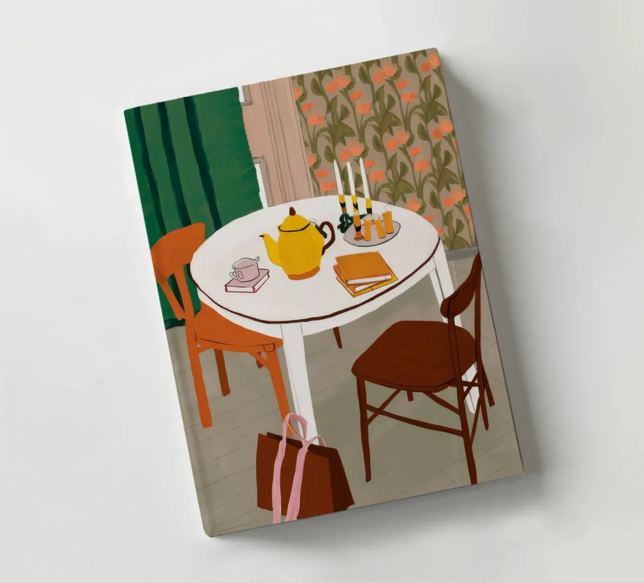 Wicker Chair Teatime notebook by Tiga Bersama