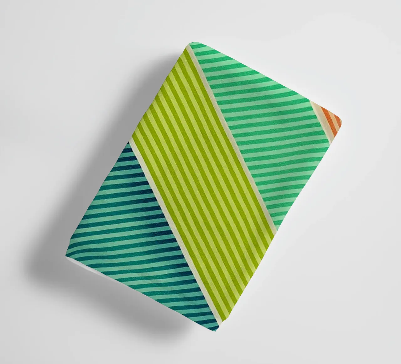 abstract geometric mountains line towel by arkhanz