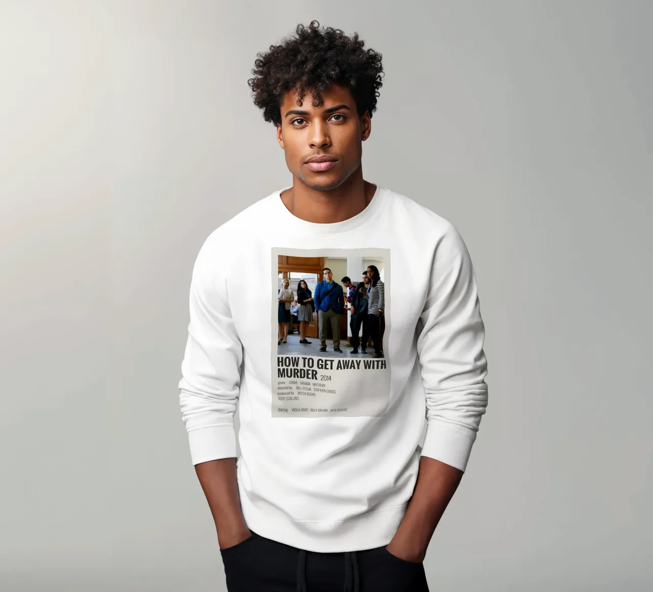 HOW TO GET AWAY WITH MURDER 2014 sudadera de MVFminimalist