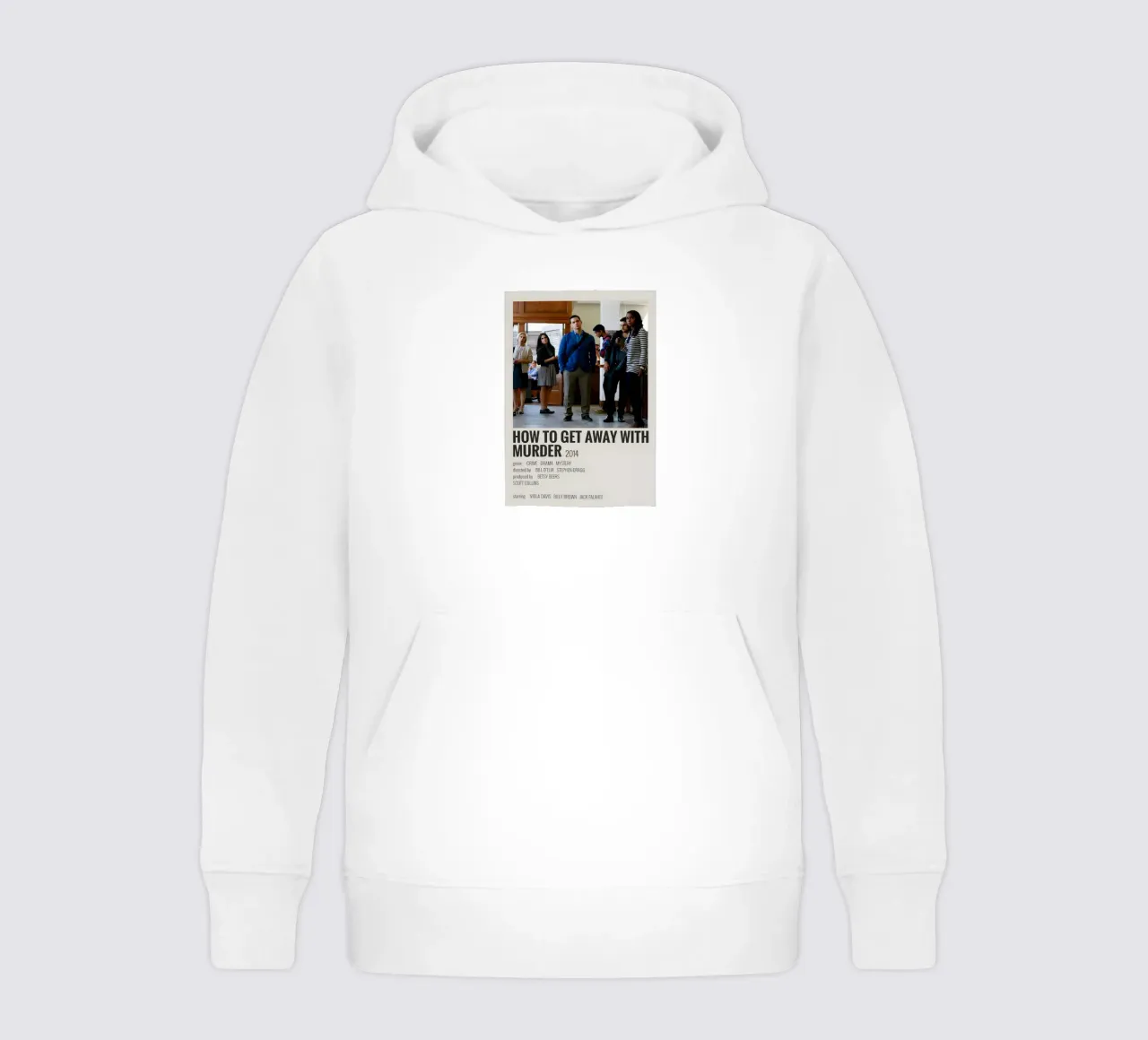 HOW TO GET AWAY WITH MURDER 2014 felpa bambino con cappuccio da MVFminimalist