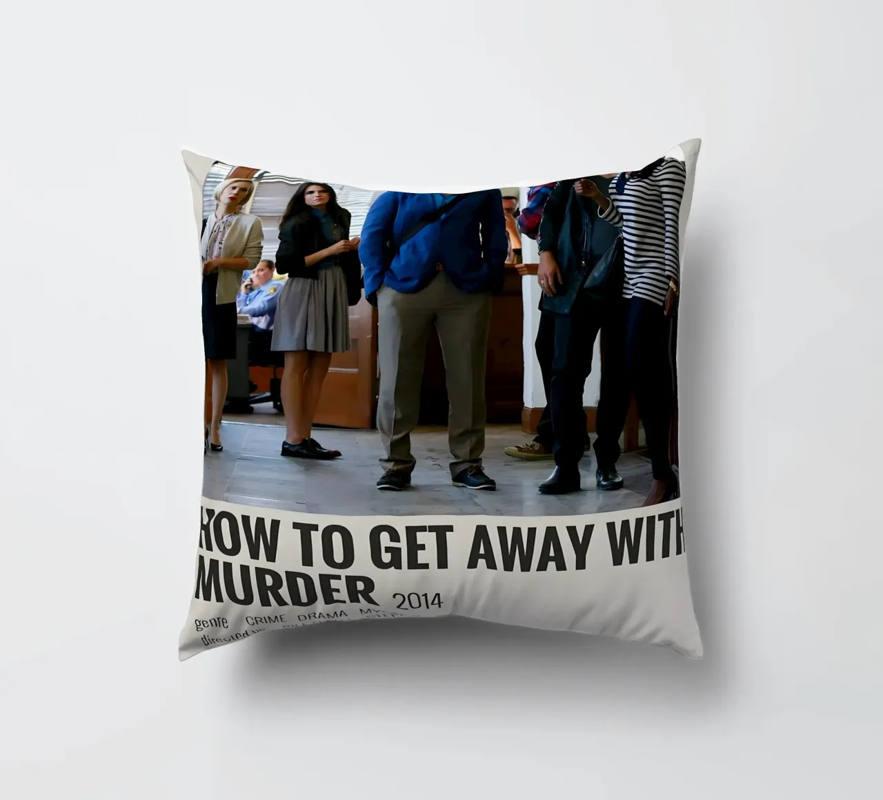 HOW TO GET AWAY WITH MURDER 2014 cuscino da MVFminimalist