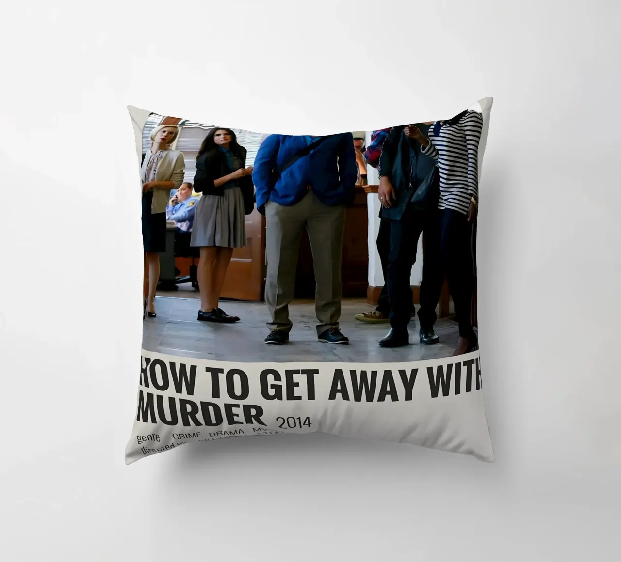HOW TO GET AWAY WITH MURDER 2014 cuscino da MVFminimalist