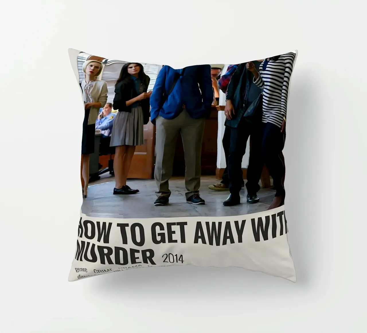 HOW TO GET AWAY WITH MURDER 2014 cuscino da MVFminimalist