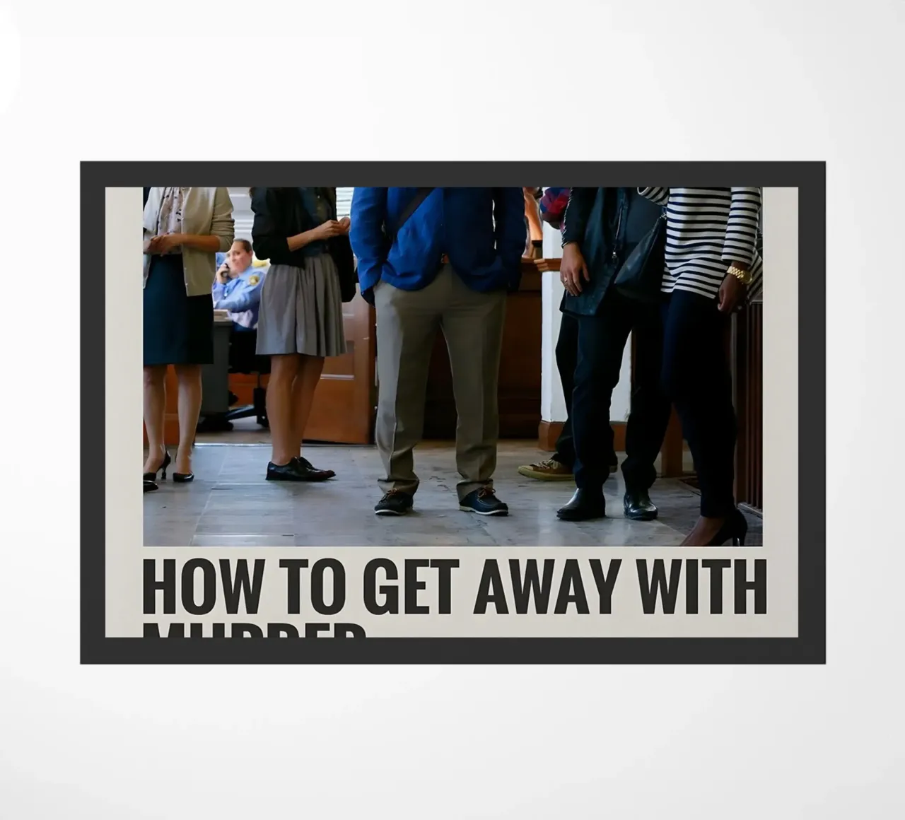 HOW TO GET AWAY WITH MURDER 2014 zerbino da MVFminimalist