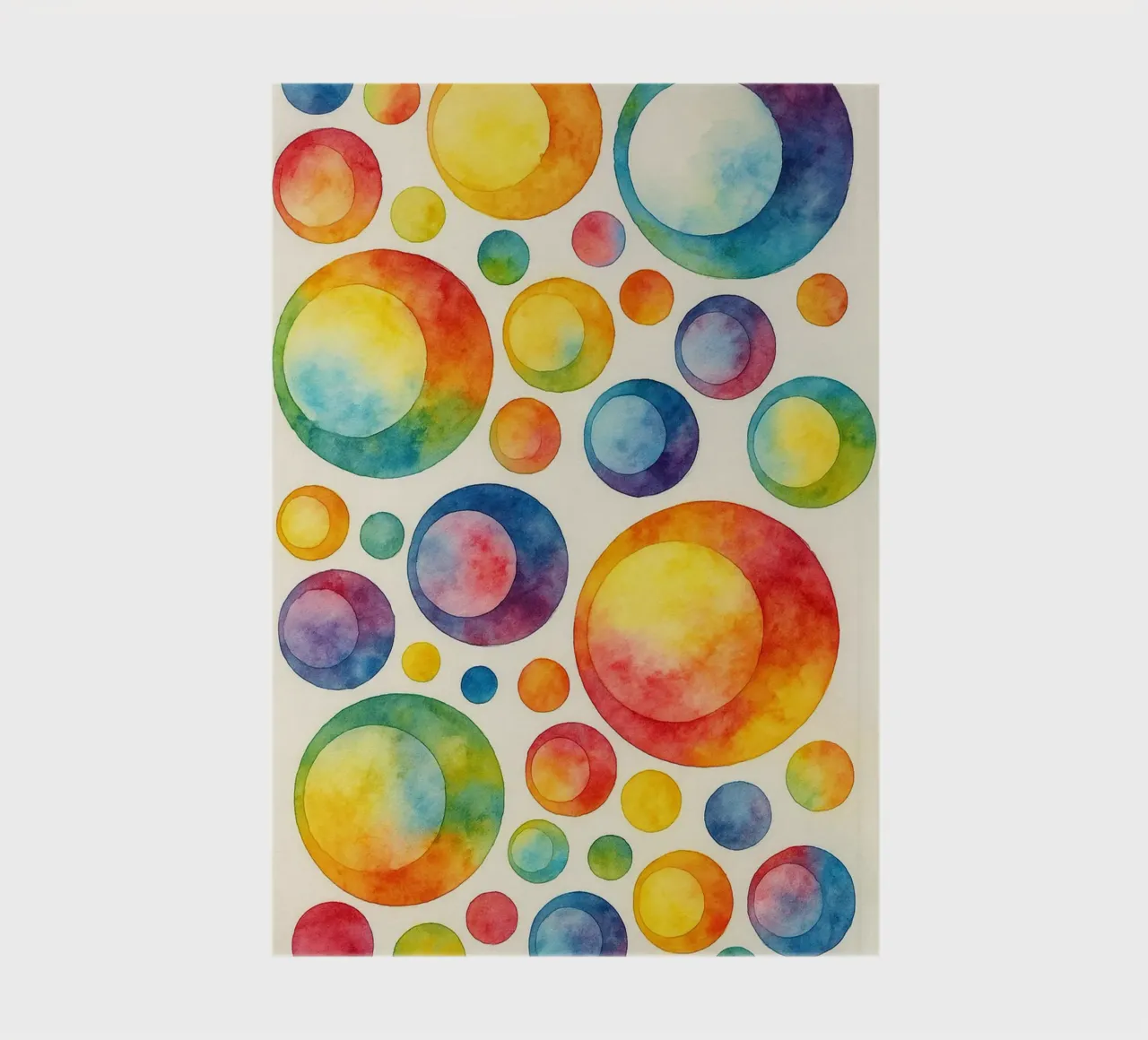abstract geometric polcadot circle line notebook by arkhanz