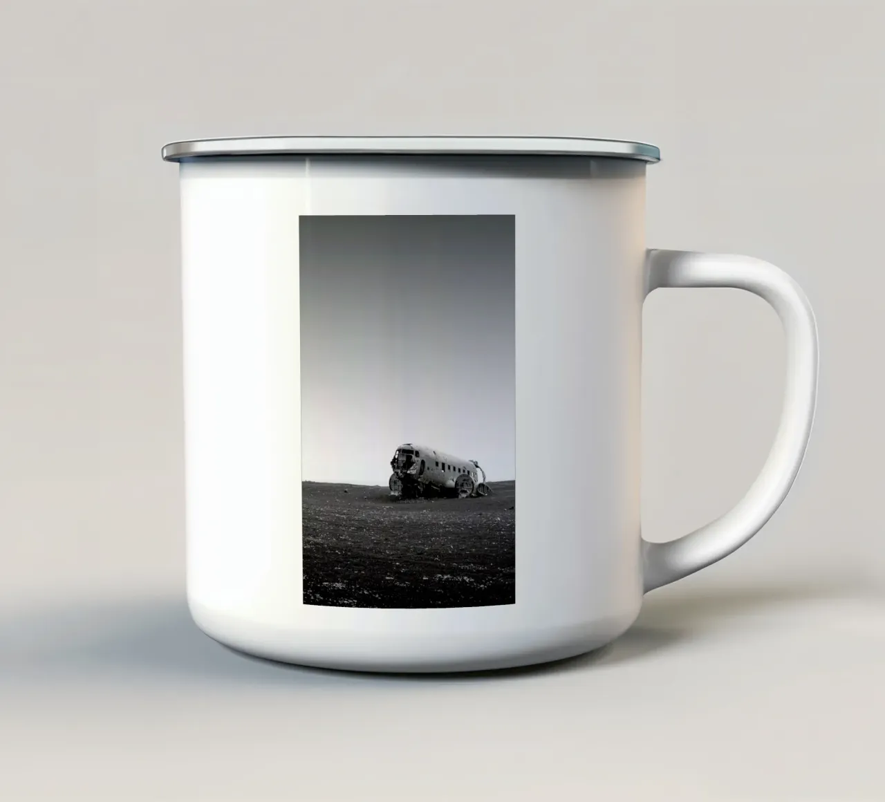 Island Douglas DC-3 I tazza in smalto da Michael J. Reibert