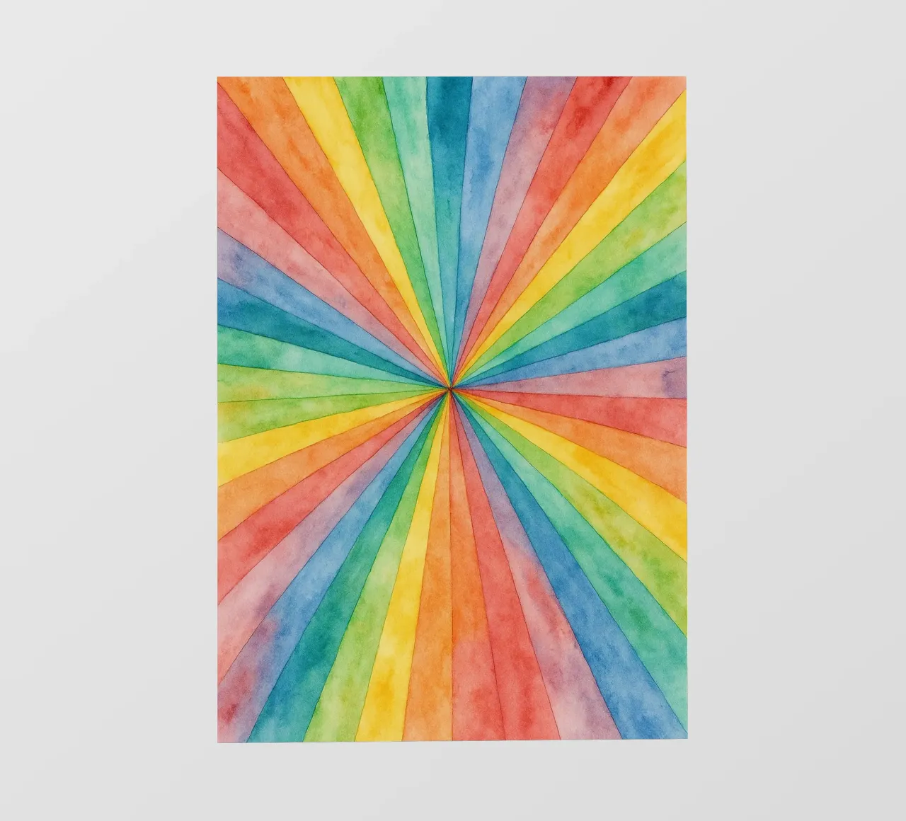 linea geometrica astratta dell'arcobaleno carta da parati fotografica da arkhanz