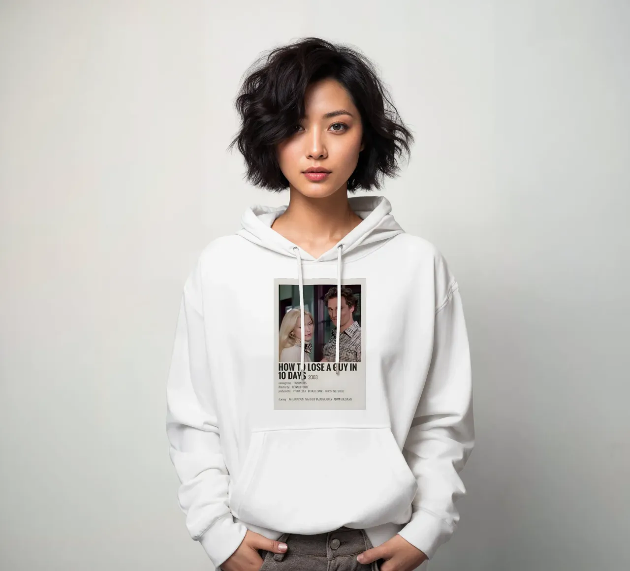 HOW TO LOSE A GUY IN 10 DAYS 2003 felpa con cappuccio da MVFminimalist