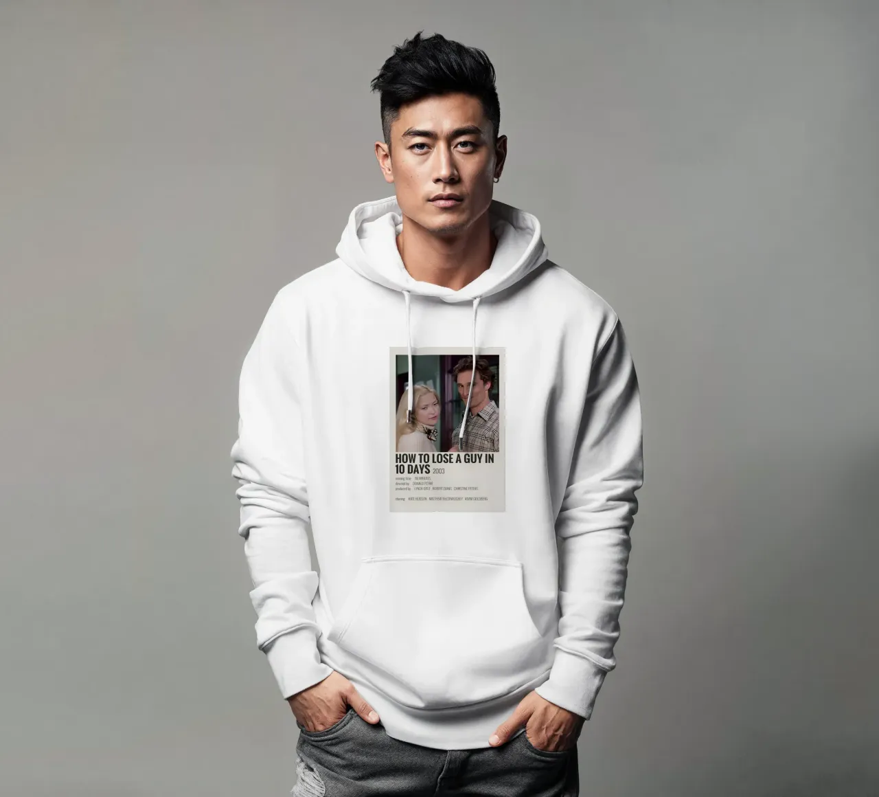 HOW TO LOSE A GUY IN 10 DAYS 2003 felpa con cappuccio da MVFminimalist