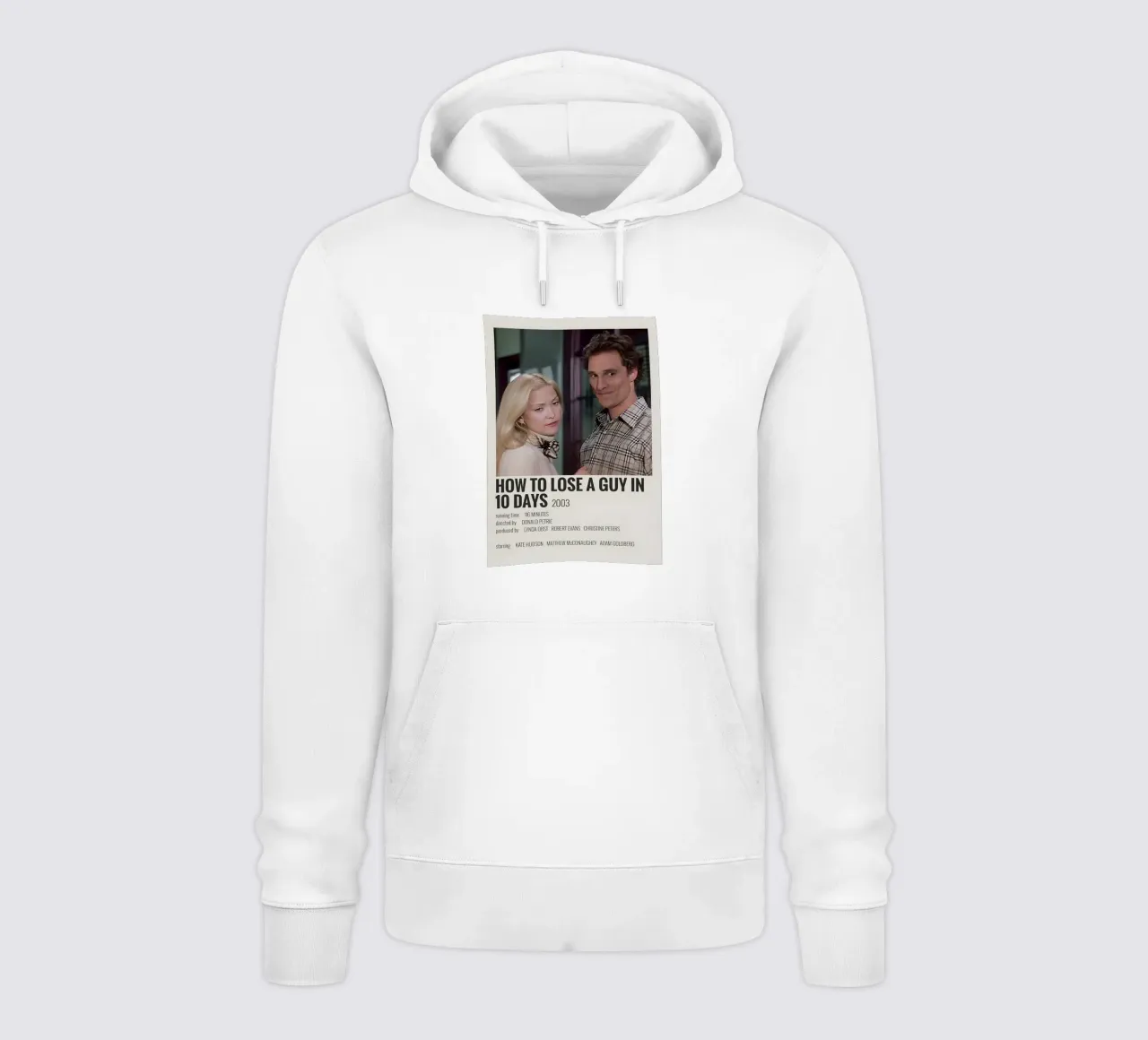 HOW TO LOSE A GUY IN 10 DAYS 2003 felpa con cappuccio da MVFminimalist