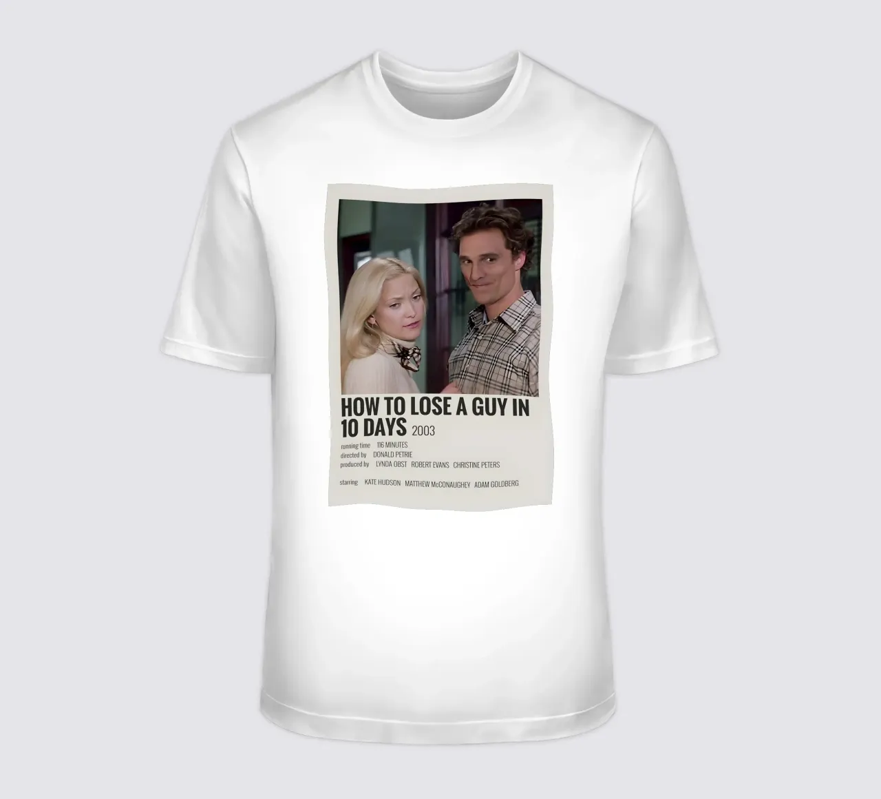 HOW TO LOSE A GUY IN 10 DAYS 2003 t-shirt da MVFminimalist