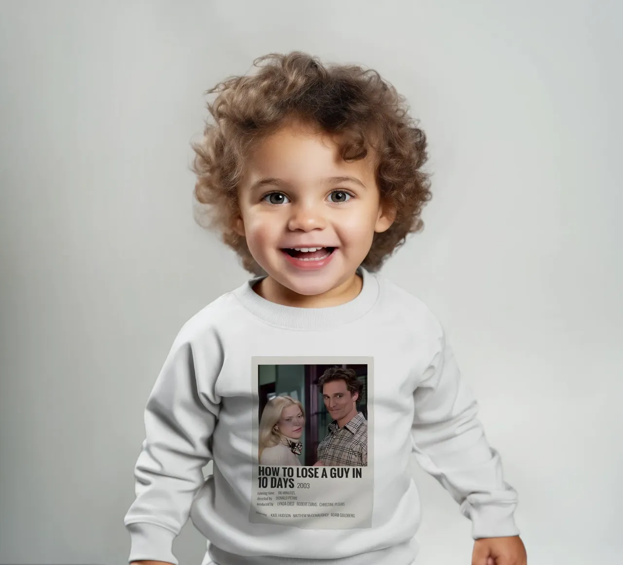 HOW TO LOSE A GUY IN 10 DAYS 2003 felpa neonato da MVFminimalist