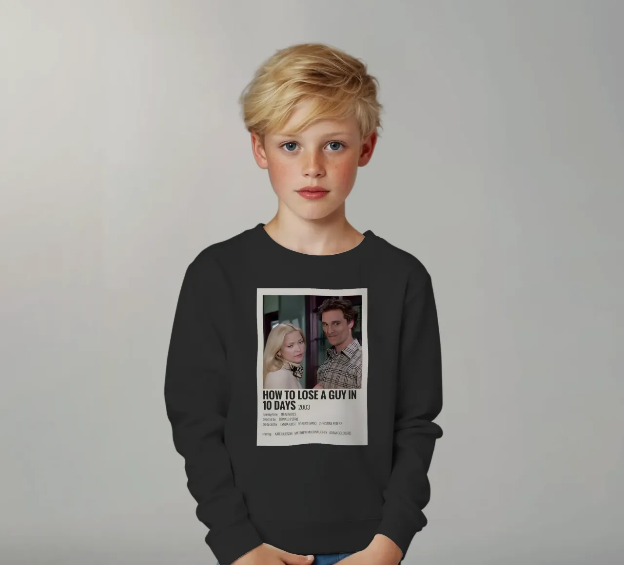 HOW TO LOSE A GUY IN 10 DAYS 2003 felpa bambino da MVFminimalist