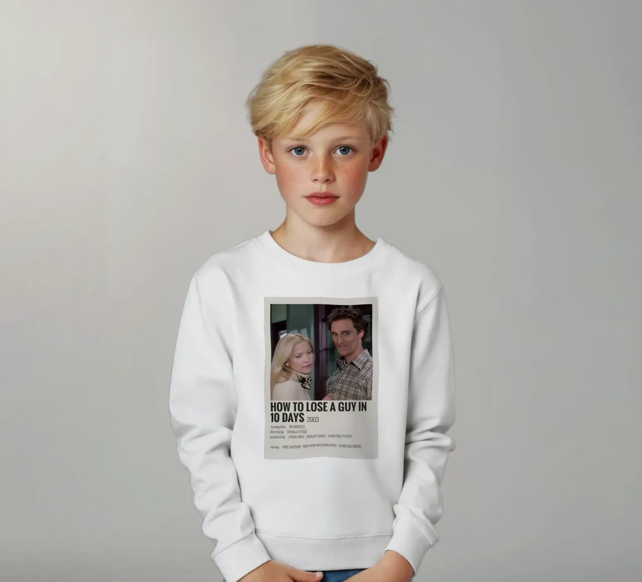 HOW TO LOSE A GUY IN 10 DAYS 2003 sudadera para niño de MVFminimalist