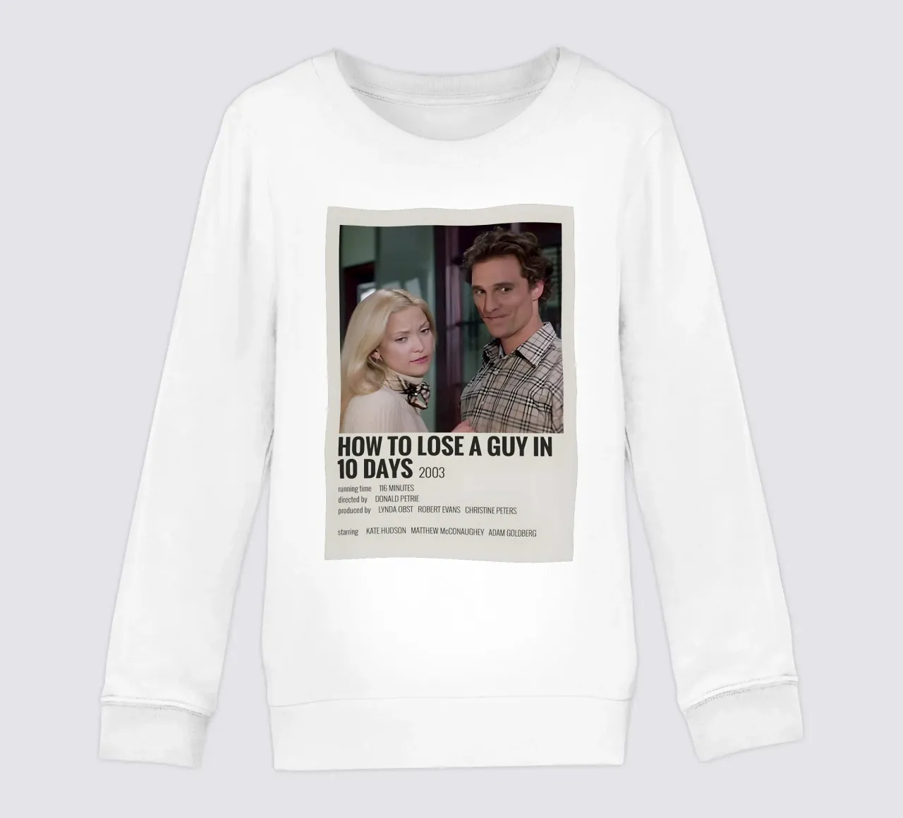 HOW TO LOSE A GUY IN 10 DAYS 2003 sudadera para niño de MVFminimalist