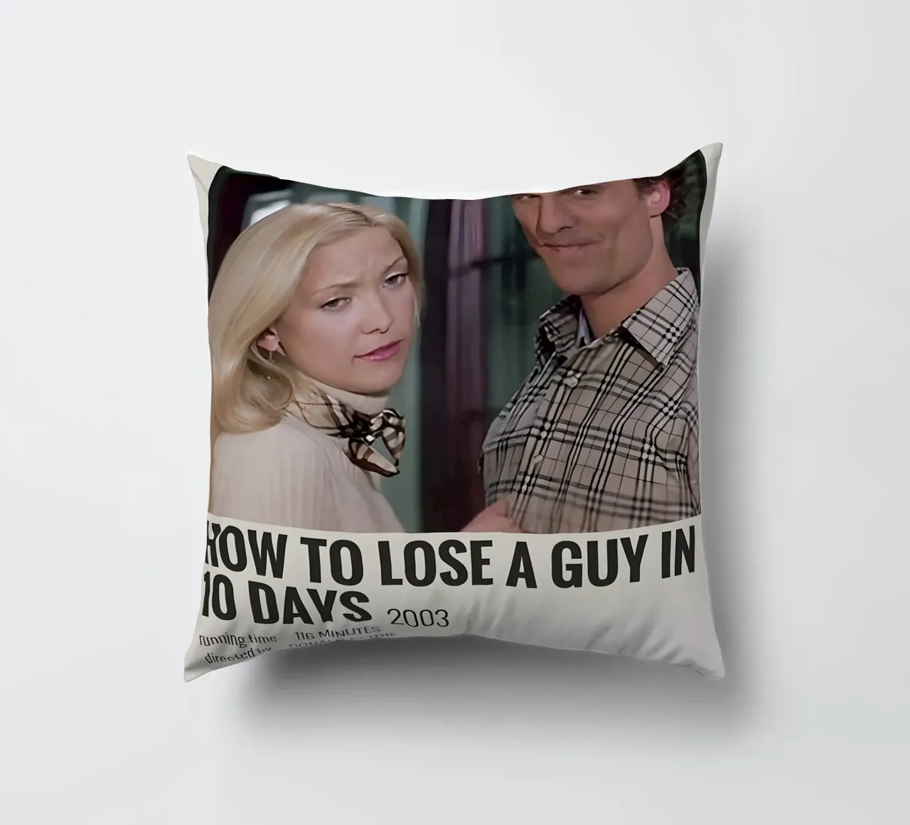HOW TO LOSE A GUY IN 10 DAYS 2003 cuscino da MVFminimalist