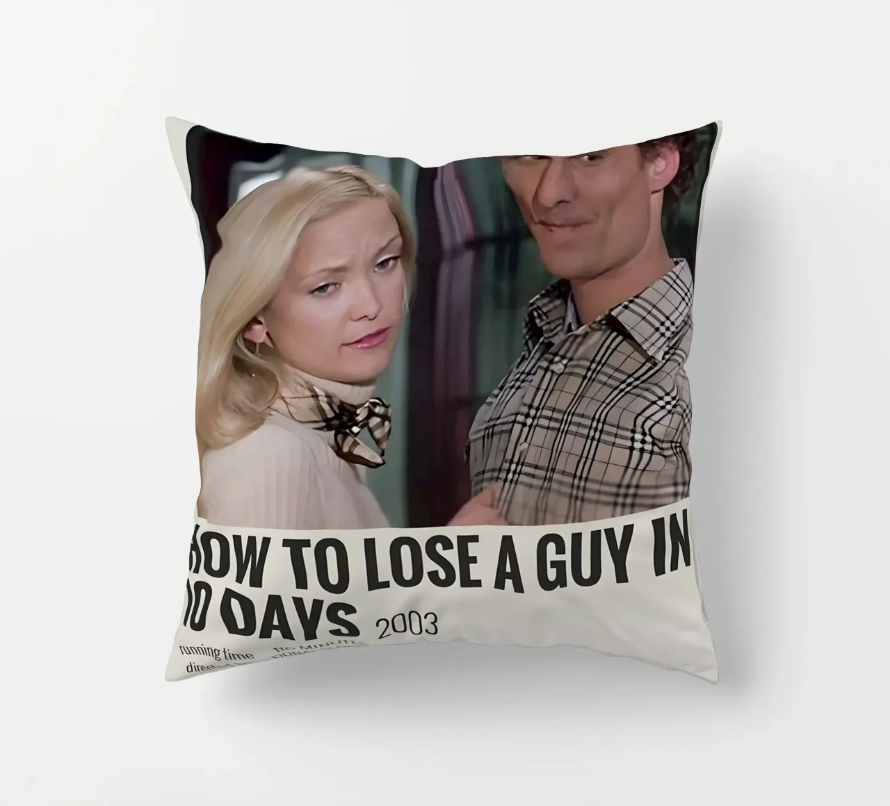 HOW TO LOSE A GUY IN 10 DAYS 2003 kussen van MVFminimalist