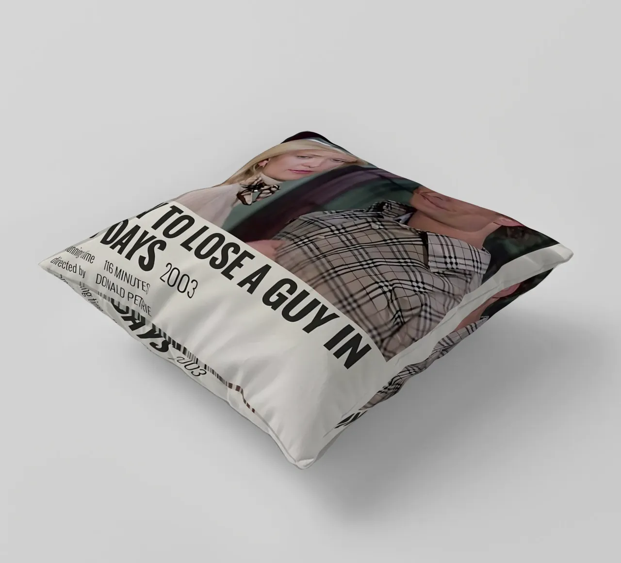 HOW TO LOSE A GUY IN 10 DAYS 2003 decorative cushion by MVFminimalist