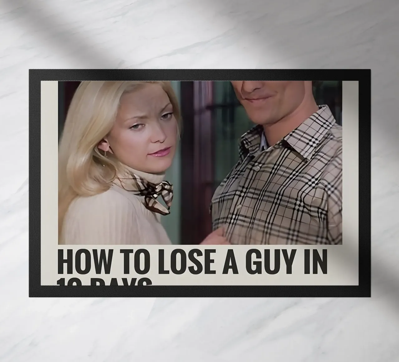 HOW TO LOSE A GUY IN 10 DAYS 2003 doormat by MVFminimalist