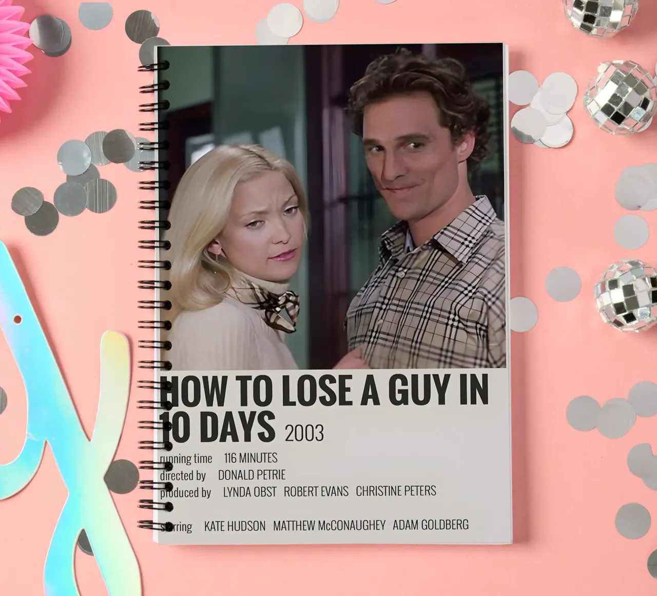 HOW TO LOSE A GUY IN 10 DAYS 2003 diario ad anelli da MVFminimalist