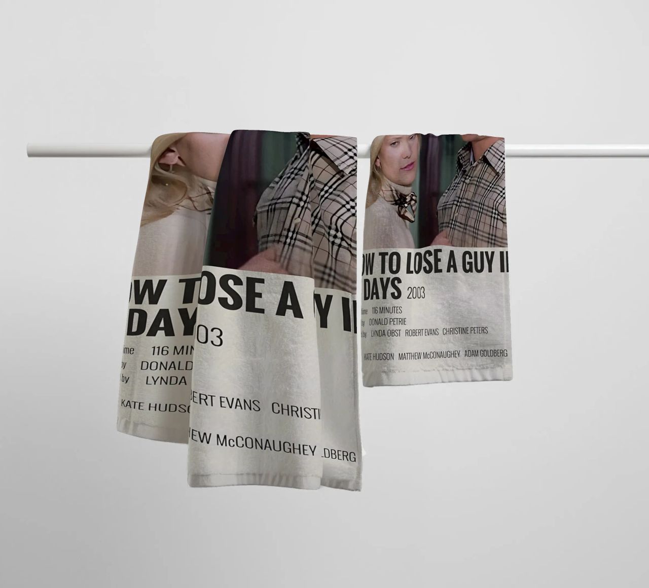 HOW TO LOSE A GUY IN 10 DAYS 2003 asciugamano da bagno da MVFminimalist