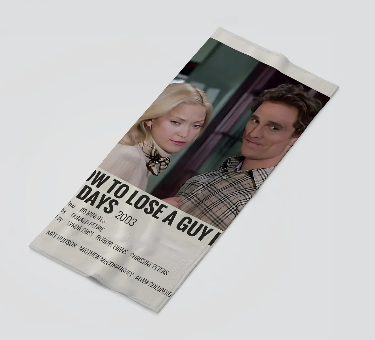 HOW TO LOSE A GUY IN 10 DAYS 2003 telo mare da MVFminimalist