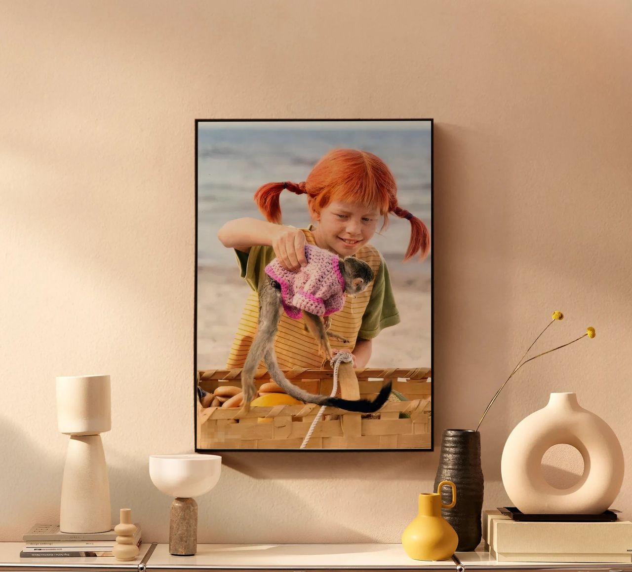 Pippi Calzelunghe Funny 1 alluminio dibond da Greatest idea