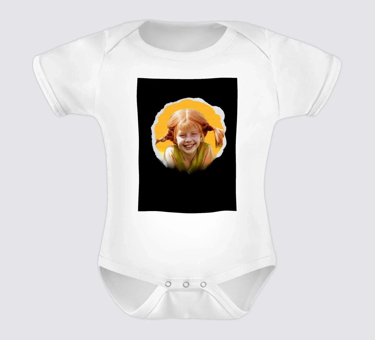 Pippi Calzelunghe Fanart CalzelungheF pippi calzelunghe ragazza f body neonato maniche corte da Greatest idea