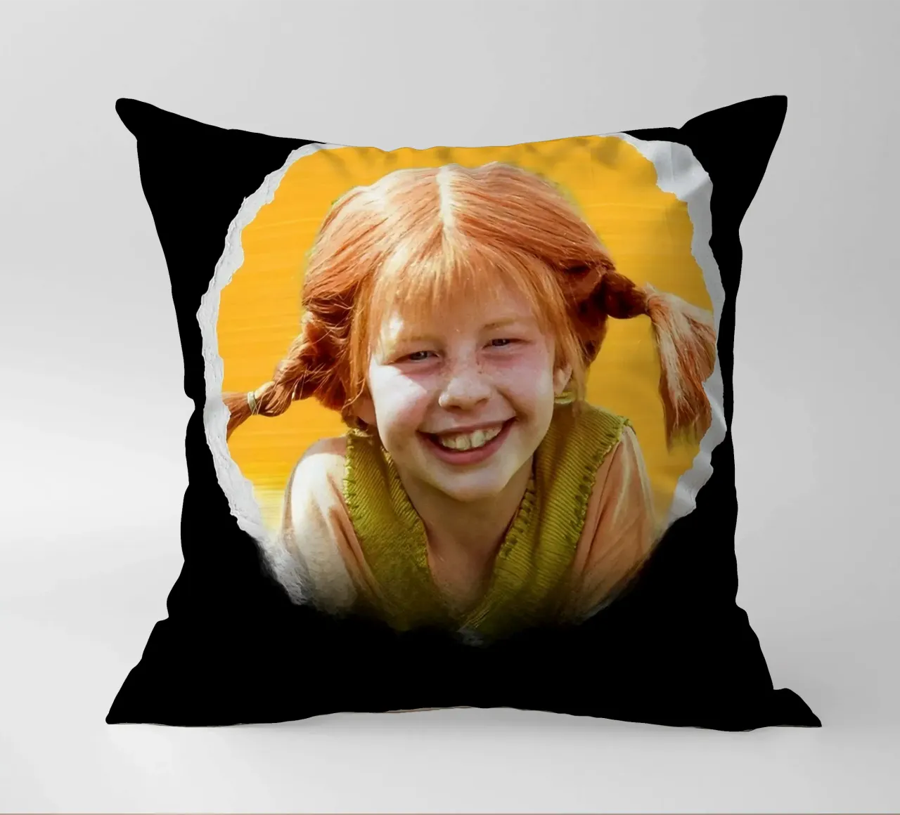 Pippi Langstrumpf Fanart LangstrumpfF pippi langstrumpf mädchen f Kissen von Greatest idea